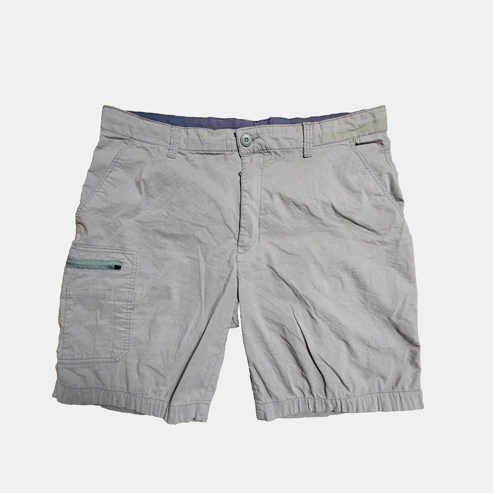 Ron Jon Surf Shop Cargo Utility Shorts 38 Mid Rise‎ Hiking Outdoor Coastal Y2K